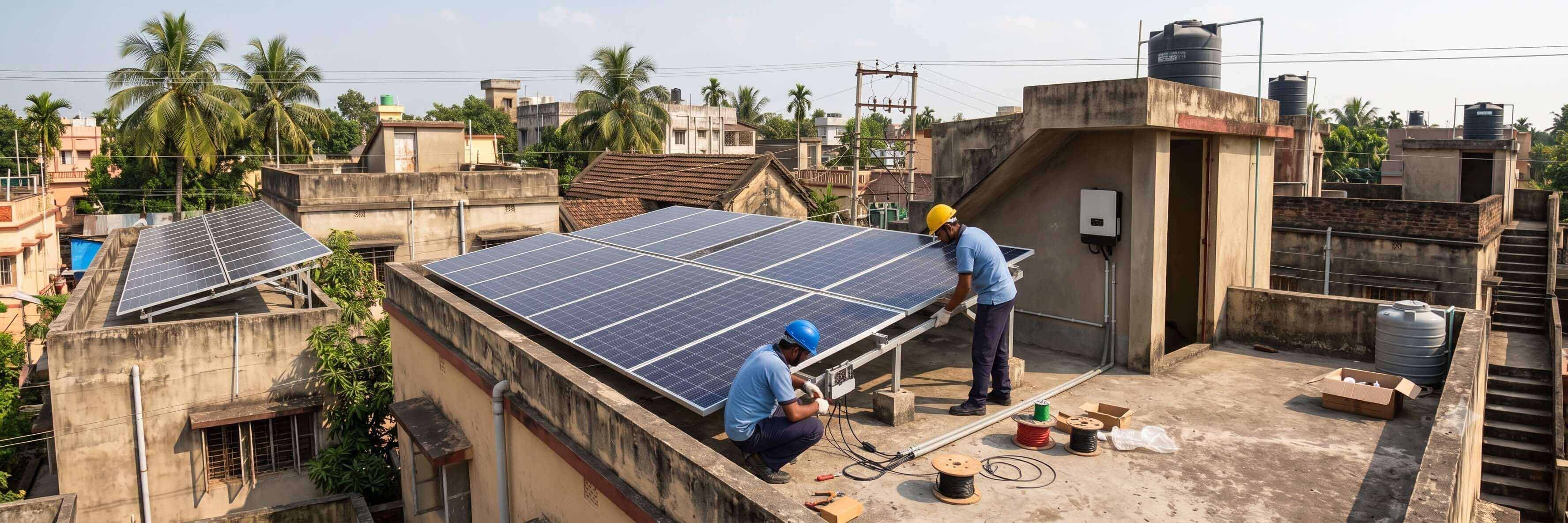Residential Solar Energy Installation and Renewable Power Development Project in India